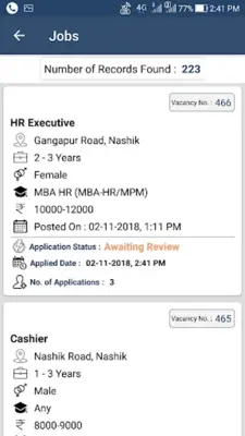 DSource Jobs android App screenshot 3